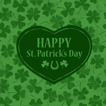 St. Patrick's Day greeting card