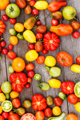 colorful tomatoes