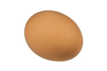 jajko na białym tle