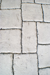 textured background of pavers