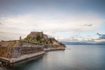 Fototapeta na wymiar city of Corfu