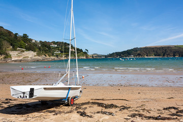 Fototapeta premium North Sands beach Salcombe Devon