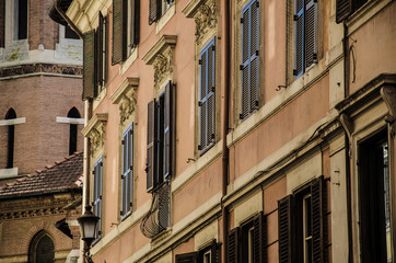 Fototapeta na wymiar Stadtleben in Rom, Italien