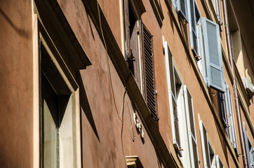 Stadtleben in Rom, Italien