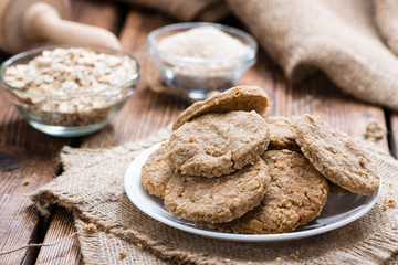 Fresh baked Oat Cookies