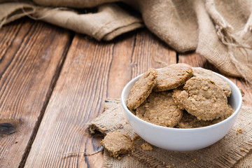 Fresh baked Oat Cookies