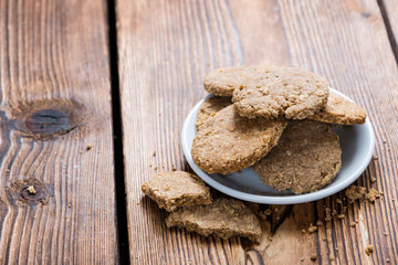 Portion of Oat Cookies
