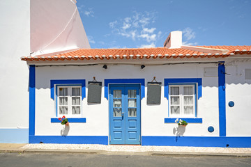 Traditional portuguese house in a village, Portugal