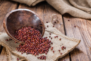 Heap of dried Red Beans