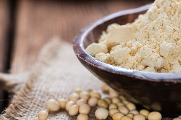 Portion of Soy Flour