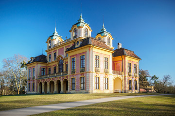 Fototapeta na wymiar Schloss Favorite in Ludwigsburg