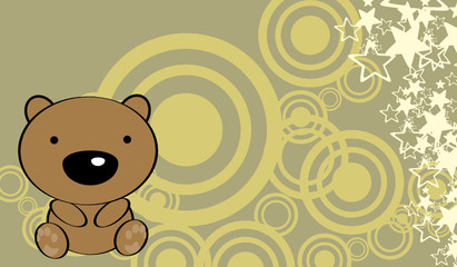 cute baby teddy bear background