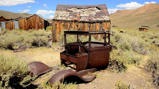 Bodie California - Abandon Mining Ghost Town - Daytime