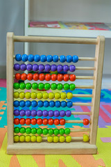 wooden abacus