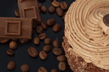 Chocolate mocha cake.