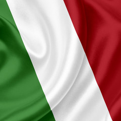 Italy waving flag