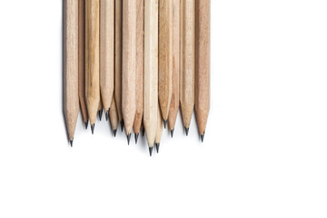 concept abstract background from pencils with space for text or
