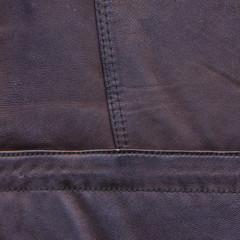 old violet-brown  leather texture decorated with seams