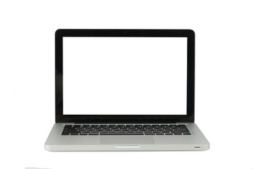 Laptop White background