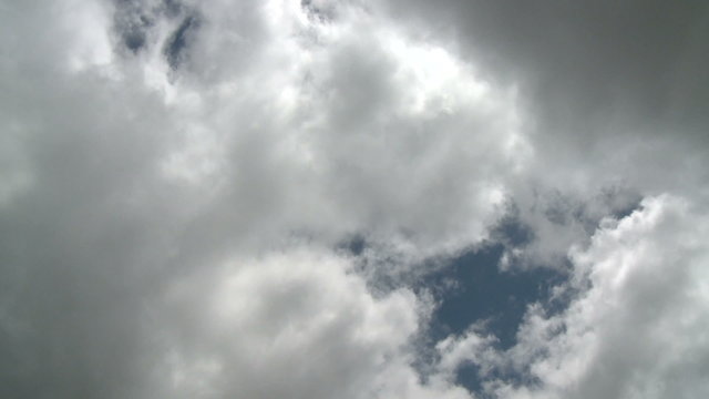 Time Lapse of cloudy clouds