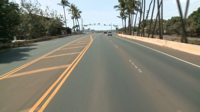 Time Lapse of POV Driving in Maui Hawaii
