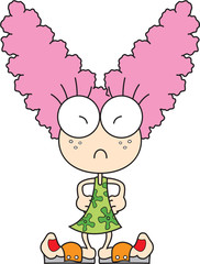 여자어린이이미지