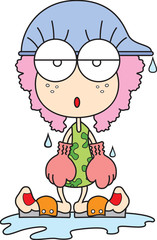 여자어린이이미지