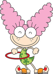 여자어린이이미지