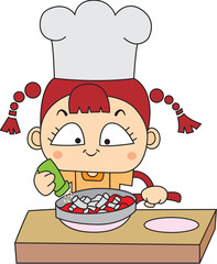 여자어린이이미지