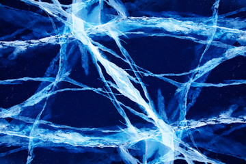 Baikal ice