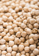 Chick Peas (macro shot)