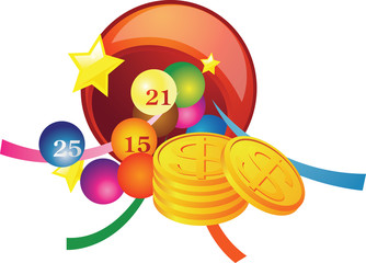 복권당첨 아이콘