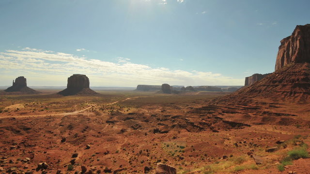 Monument Valley Mesa Time Lapse - Pretty