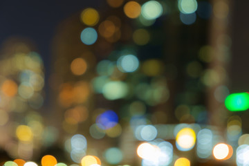 Fototapeta premium Cityscape, Blurred Photo bokeh