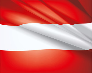 Fototapeta na wymiar Flag of Austria, vector background
