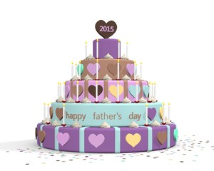 Happy father's day 2015 cake