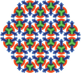 전통문양이미지