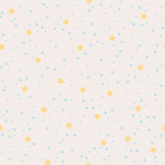 seamless stars pattern