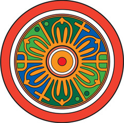 전통문양이미지