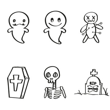 Halloween - Set of icons for your trick or treat.