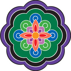 전통문양이미지