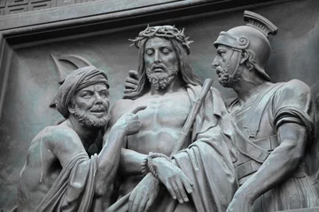 Photo sur Plexiglas Monument historique Judas Jesus Roman governor Pontius Pilate
