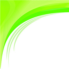 Abstract green vector background