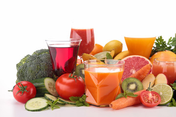fruit and vegetable juice