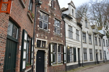 Fototapeta na wymiar Charming houses in Bruges, Belgium