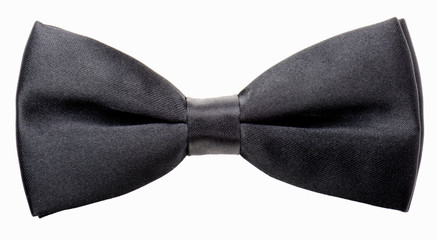 Black bow tie