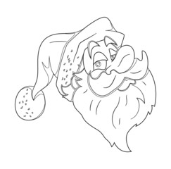 Santa Claus Face Sketching