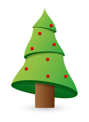 Green Xmas Tree Design