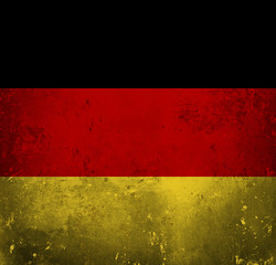 Grunge flag of Germany