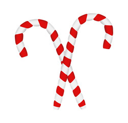 Obraz premium Xmas Candy Cane Vectors